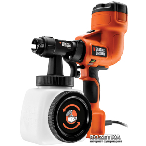 Фарборозпилювач Black+Decker HVLP200 краща модель в Житомирі