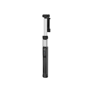 Монопод Hoco K10B Magnificent wireless selfie stick with backlight (L-1.6m) Black в Житомире