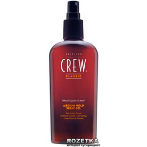 Спрей-гель для волосся American Crew Medium Hold Spray Gel середньої фіксації 250 мл (738678151846) ТОП в Житомирі