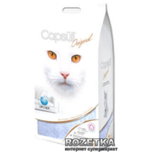 Наполнитель для кошачьего туалета Capsull Original Кварцевый впитывающий 1.8 кг (3.8 л) (3661726030053) лучшая модель в Житомире