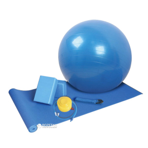 Набор для йоги LiveUp Training Set Blue (LS3243) лучшая модель в Житомире