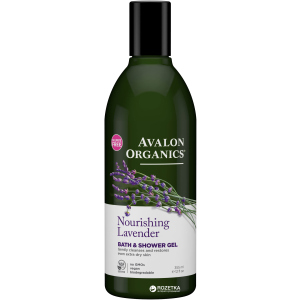 Гель Avalon Organics Лаванда с глицерином для ванны и душа 355 мл (654749351802) лучшая модель в Житомире