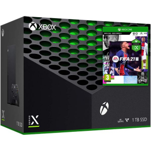 Microsoft Xbox Series X 1Tb + FIFA 21 (російська версія) краща модель в Житомирі