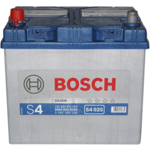 Автомобільний акумулятор Bosch 6СТ-60 (S4025) 60 Ач (+/-) Asia 540 А (0 092 S40 250) в Житомирі