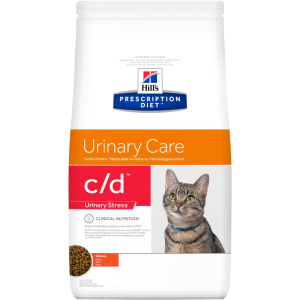 Сухий корм для кішок Hill's PRESCRIPTION DIET c/d Urinary Stress Feline Chicken з ідіопатичним циститом 4 кг (052742284309) краща модель в Житомирі