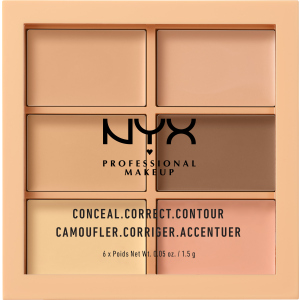 Палетка кремових консилерів NYX Professional Makeup 3C Palette - Conceal, Correct, Contour 01 Light 9 г (800897831479) краща модель в Житомирі
