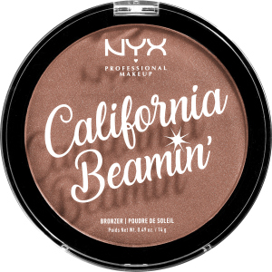 Пудра-бронзер для лица и тела NYX Professional Makeup California Beamin Face & Body Bronzer 01 Free Spirit 14 г (800897188092) ТОП в Житомире