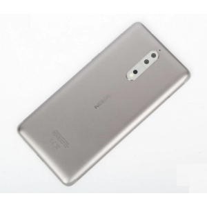 купити Задня кришка Nokia 5 Dual Sim TA-1053, срібляста, High copy