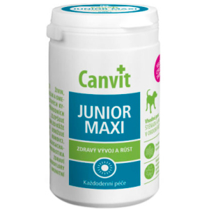 Витаминно-минеральные добавки Canvit Junior Maxi для собак 230 г (can53373) в Житомире