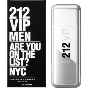 Туалетная вода для мужчин Carolina Herrera 212 VIP Men 50 мл (8411061869253/8411061723777) в Житомире