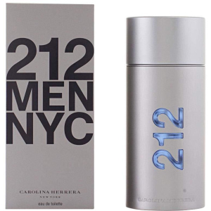 Туалетна вода для чоловіків Carolina Herrera 212 Men 100 мл (88411061853160/8411061341605) рейтинг