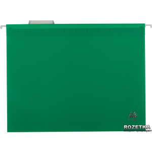 Подвесной файл Buromax А4, пластиковый 12 шт Зеленый (BM.3360-04) лучшая модель в Житомире