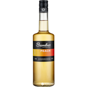 Лікер Brandbar Peach 0.7 л 20% (4820085491137)