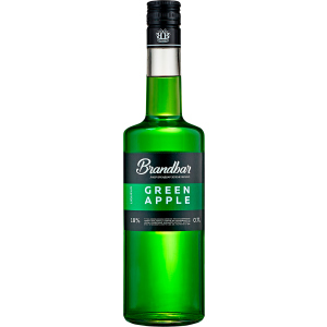 Лікер Brandbar Green Apple 0.7 л 18% (4820085491229) надійний