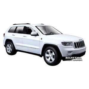 Автомодель Maisto (1:24) 2011 Jeep Grand Cherokee (31205 white) Белый в Житомире