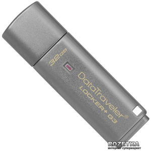 Kingston DataTraveler Locker+ G3 32 ГБ (DTLPG3/32 ГБ) рейтинг