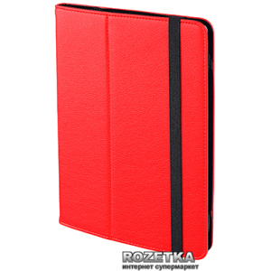 Обложка Drobak Premium Case для планшета 9.6-10.3" универсальная Fire Red (216899) ТОП в Житомире