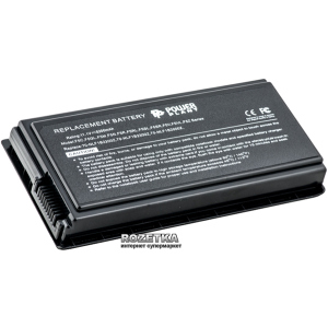 Акумулятор PowerPlant для Asus F5 Black (11.1V/5200mAh/6Cells) (NB00000015) ТОП в Житомирі