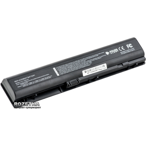 Акумулятор PowerPlant для HP DV9000 Black (14.4V/5200mAh/6Cells) (NB00000128) ТОП в Житомирі