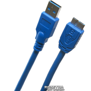 Кабель ExtraDigital USB 3.0 – Micro USB Тип B 1.5 м, 28 AWG, Super Speed ​​(KBU1626)