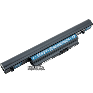 Акумулятор PowerPlant AS10B41 для Acer Aspire 4553 Black (11.1V/4400mAh/6 Cells) (NB00000039) в Житомирі