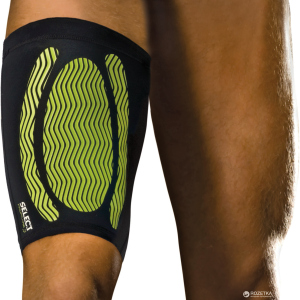 Бандаж бедра Select Compression Thigh Support 6350 XL Черно-зеленый (5703543120468) лучшая модель в Житомире