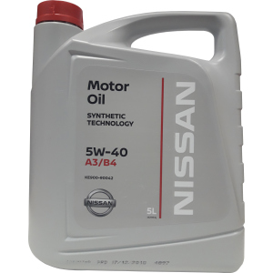 Моторна олія Nissan Motor Oil 5W-40 5 л (KE900-90042) краща модель в Житомирі