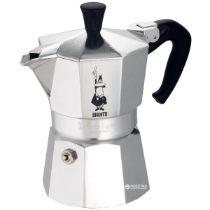 Гейзерная кофеварка Bialetti Moka Express 180 мл (990001164) надежный