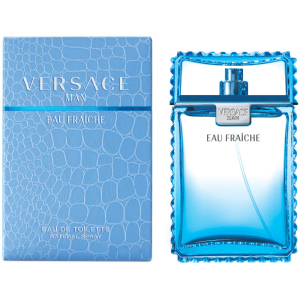 хороша модель Туалетна вода для чоловіків Versace Man Eau Fraiche 100 мл (8018365500037)