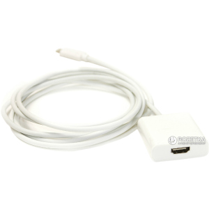 купить Кабель PowerPlant USB Type C - HDMI female 1.8 м (KD00AS1271)