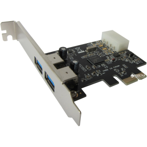 Контроллер Dynamode PCI-E-USB 3.0 (2 внешних порта) (USB30-PCIE-2) лучшая модель в Житомире