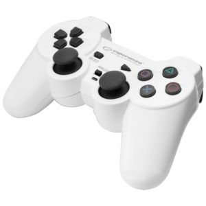 хорошая модель Проводной геймпад Esperanza Trooper PS3/PC White (EGG107W)