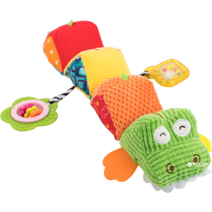 М'яка іграшка-гусениця Baby Team Крокодил (8534) краща модель в Житомирі