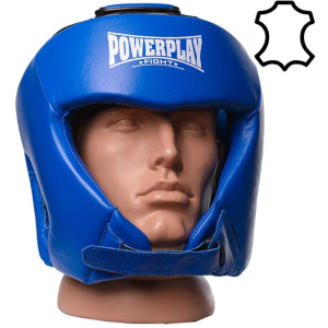 Боксерський шолом PowerPlay 3049 XL Синій (PP_3049_XL_Blue) краща модель в Житомирі