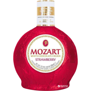 Ликер Mozart Cream Strawberry 0.5 л 15% (9013100003490) лучшая модель в Житомире