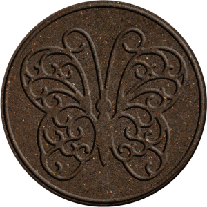 Декор MultyHome Бабочка для садовых дорожек 45х45 см Серо-коричневый (5907736265251) ТОП в Житомире