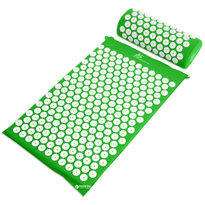 Коврик массажный с подушкой ProSource Acupressure Mat and Pillow Set Зеленый (ps-1203-accuset-green) в Житомире