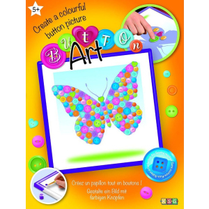 Набір для творчості Sequin Art Button Butterfly 26х26 см (SA1528) надійний