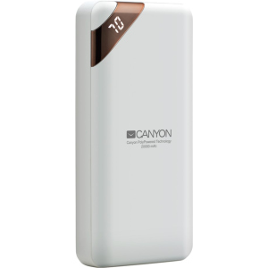 УМБ Canyon 20000 mAh White (CNE-CPBP20W) ТОП в Житомирі