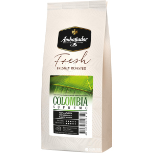 Кава у зернах Ambassador Fresh Colombia Supremo 1 кг (8719325127812) краща модель в Житомирі