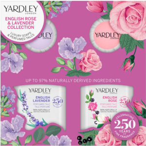 Набір для жінок Yardley English Lavender & English Rose 4 х 50 г (5056179301924) ТОП в Житомирі