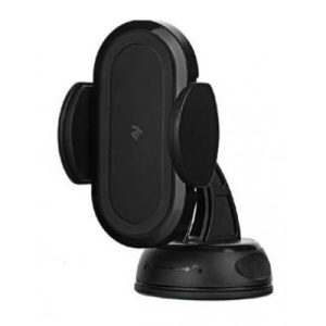 Зарядний пристрій 2E Car Windsheild/Airvent 2E Wireless Charger(3in1), 10W, black (2E-WCQ01-07)