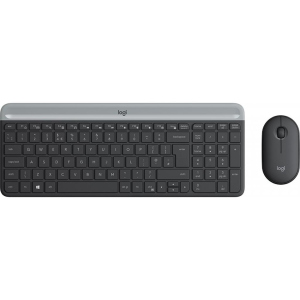 Комплект Logitech MK470 Wireless Slim Graphite (920-009206) в Житомирі