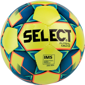 М'яч футзальний Select Futsal Mimas (102) Yellow-Blue (5703543187058) ТОП в Житомирі