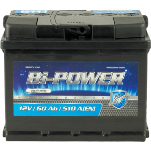 Автомобильный аккумулятор 60 Аh/12V BI-Power (KLV060-01) лучшая модель в Житомире