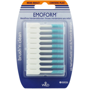 Межзубные щетки Dr. Wild Emoform Brushn Clean 50 шт (7611841701099) в Житомире