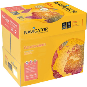 Набір офісного паперу Navigator Colour Documents A4 120 г/м2 клас A 2000 листів Білої (5602024104884) надійний