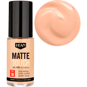 Основна основа Hean Matte Touch foundation 007 пісок 30 мл (5907474472324) в Житомирі