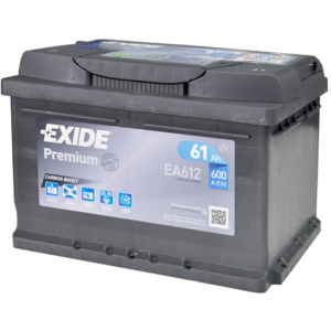 Автомобильный аккумулятор Exide Premium 6СТ-61 Н (EA612) 61 Ач (-/+) Euro 600 А (EA612) лучшая модель в Житомире