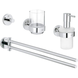 Набір аксесуарів GROHE Essentials 40846001 4 в 1 ТОП в Житомирі